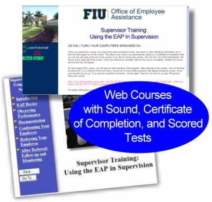EAP Supervisor Training Web Courses